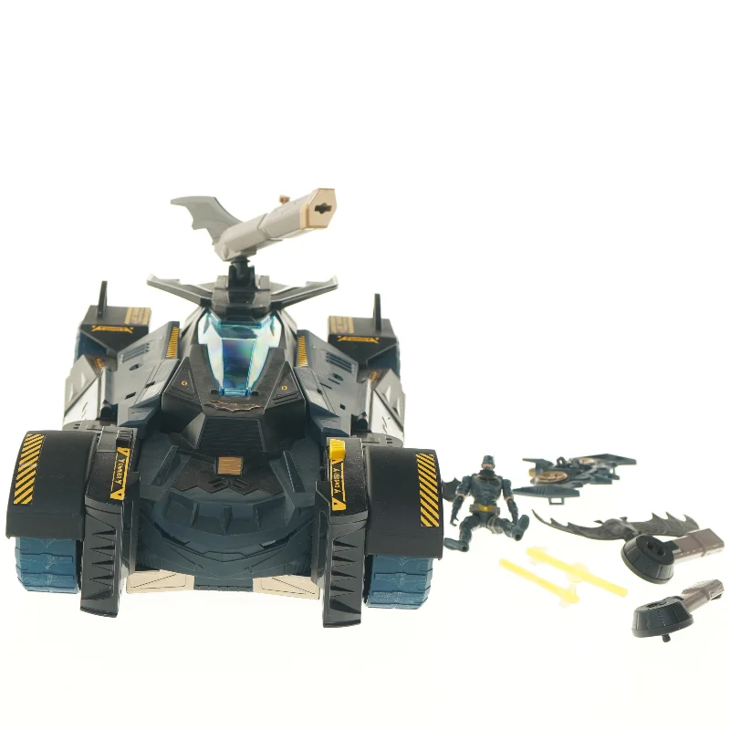 Batmobil legetøj med figurer fra Batman (str. 16x27x40 cm)