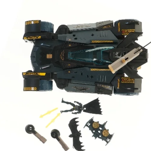 Batmobil legetøj med figurer fra Batman (str. 16x27x40 cm)