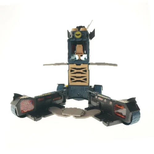Batmobil legetøj med figurer fra Batman (str. 16x27x40 cm)