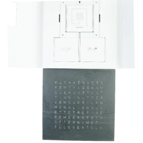 Ur fra Qlocktwo (str. 49 x 9 cm)