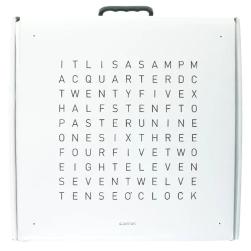 Ur fra Qlocktwo (str. 49 x 9 cm)