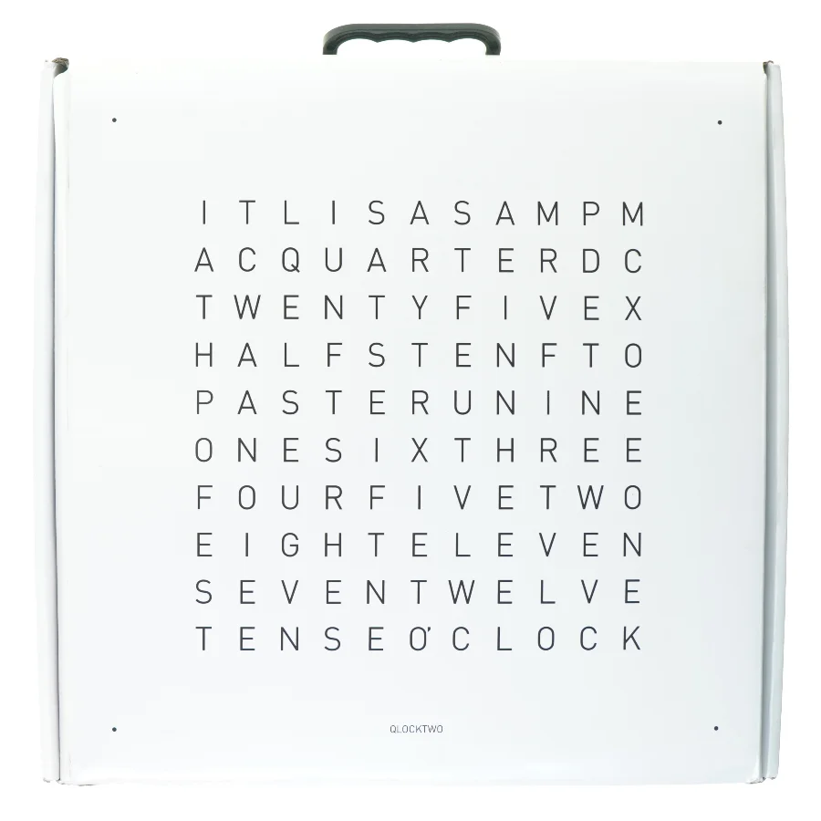 Ur fra Qlocktwo (str. 49 x 9 cm)