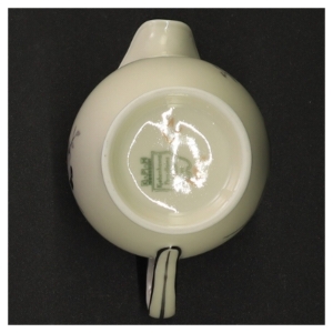 Kande med blomstermotiv fra Københavns Porcellains Maleri (str. 11 x 8 cm)