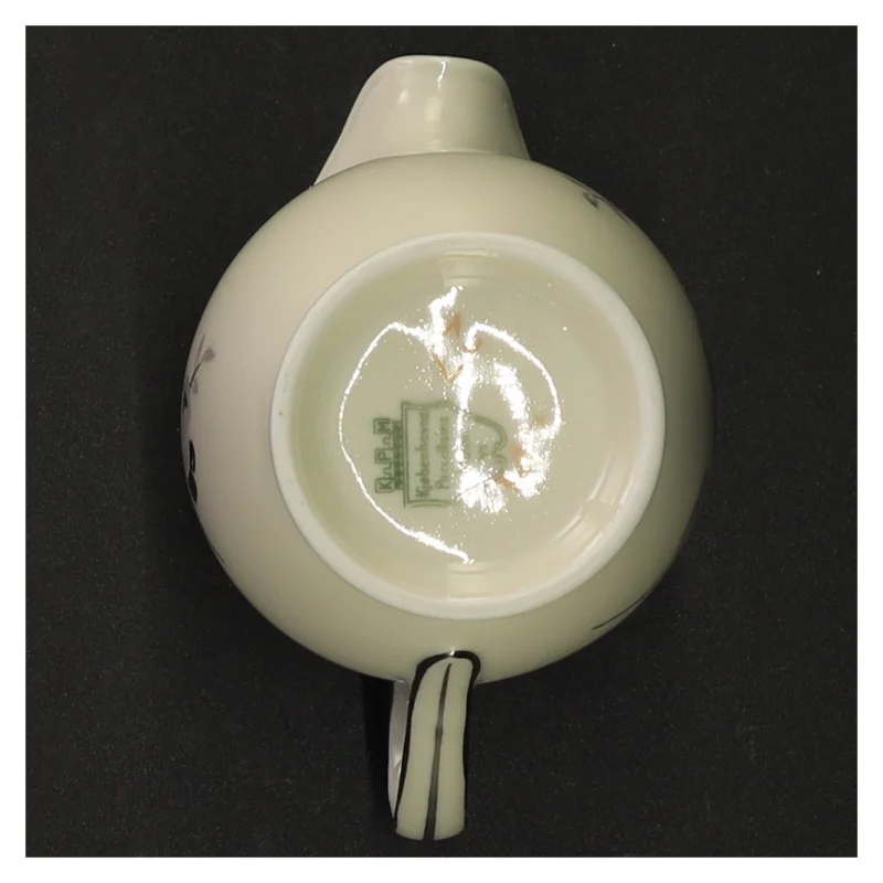 Kande med blomstermotiv fra Københavns Porcellains Maleri (str. 11 x 8 cm)