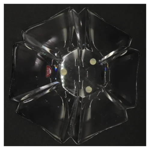 Krystal skål fra Orrefors (str. 12 x 17 cm)