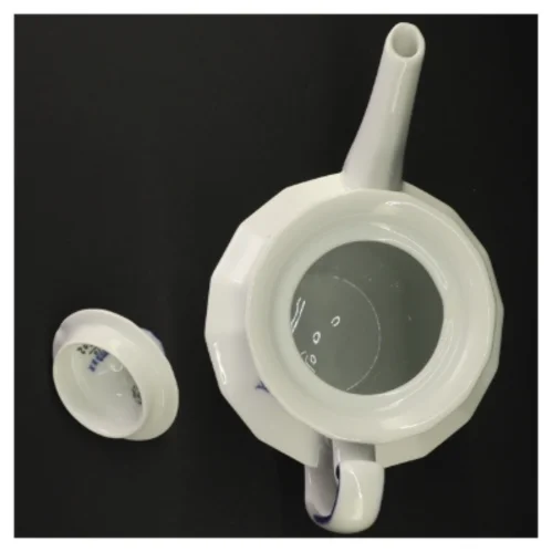  Kgl. Blå Blomst Kantet 8502-10 Kaffekande fra Royal Copenhagen (str. 24 x 20 cm)