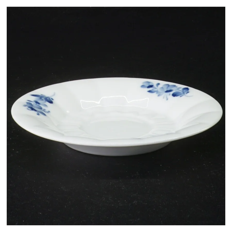 Blå blomst porcelænstallerkner fra Royal Copenhagen (str. Diameter 14 cm)