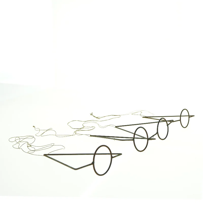 Metallysestager til vægmontering (str. 16 x 14 cm)