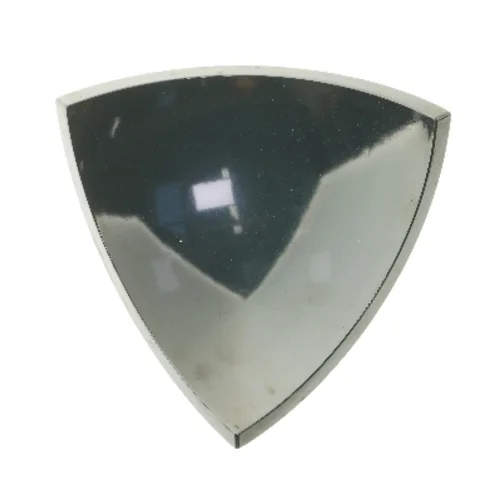 Trekantet sort designer fad fra Hvalsø Copenhagen (str. Ø 35 cm)