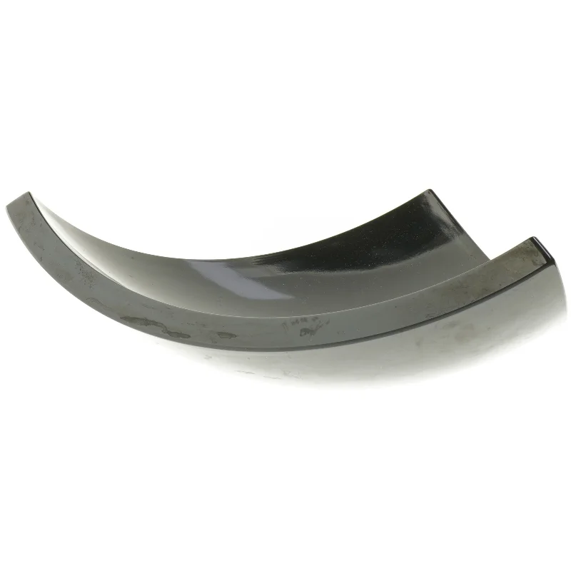 Trekantet sort designer fad fra Hvalsø Copenhagen (str. Ø 35 cm)