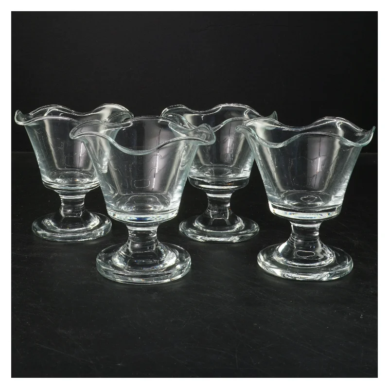 Sæt isdessertglas (str. 12x11,5 cm)