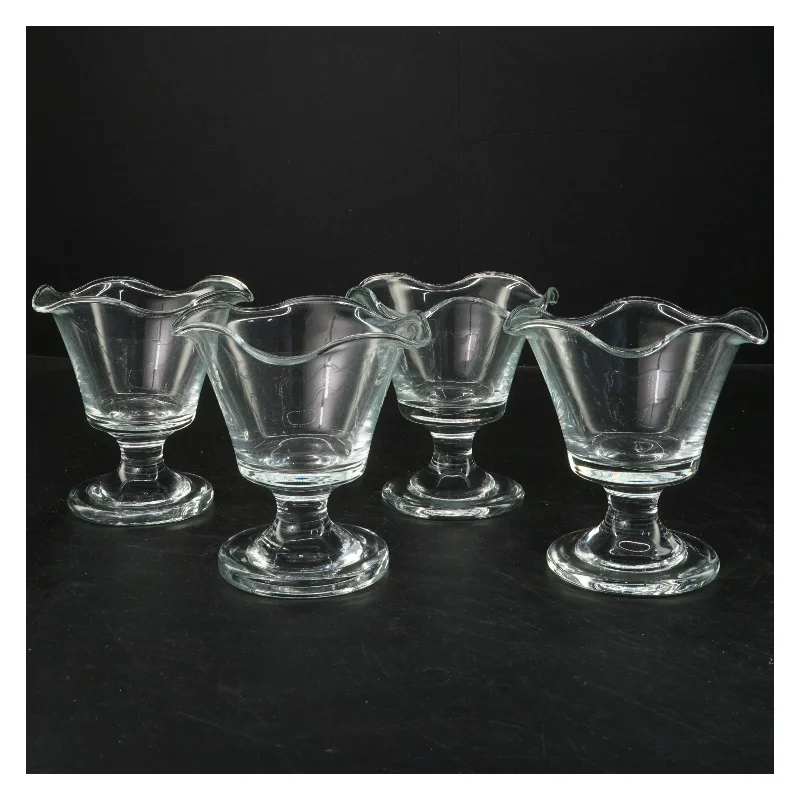 Sæt isdessertglas (str. 12x11,5 cm)