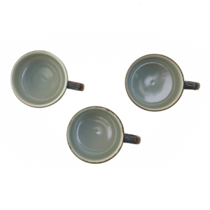 Thule Keramiske kaffekrus, Desiree Danmark (str. 3 stk Ø 8 cm)