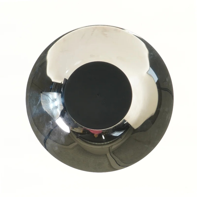 Rustfri stål fad på fod fra Erik Bagger (str. Ø 34 cm)