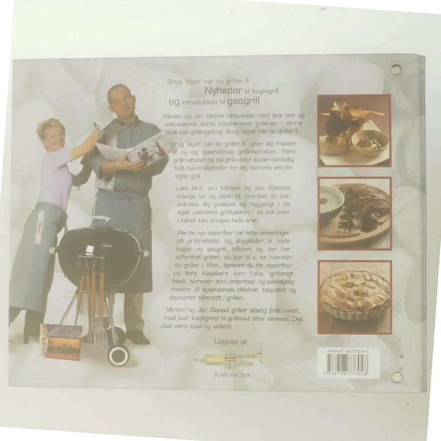 Brug "låget" når du griller : en grillkogebog. Bind 2 (Bog)