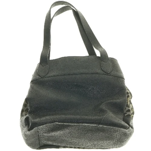 Stor leopardmønstret taske (str. 30x25x18 cm)