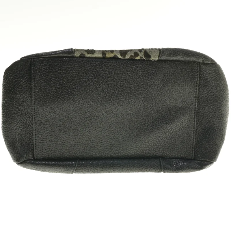 Stor leopardmønstret taske (str. 30x25x18 cm)