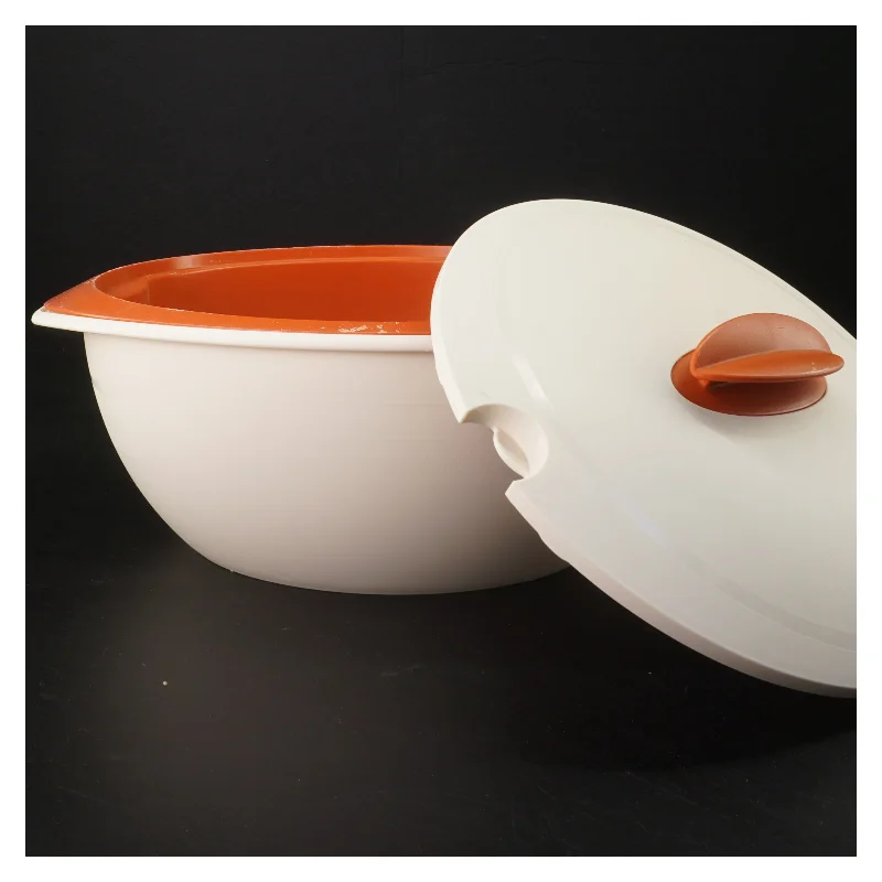 Tuppervare serveringsskål med låg (str. 32x12,5 cm)