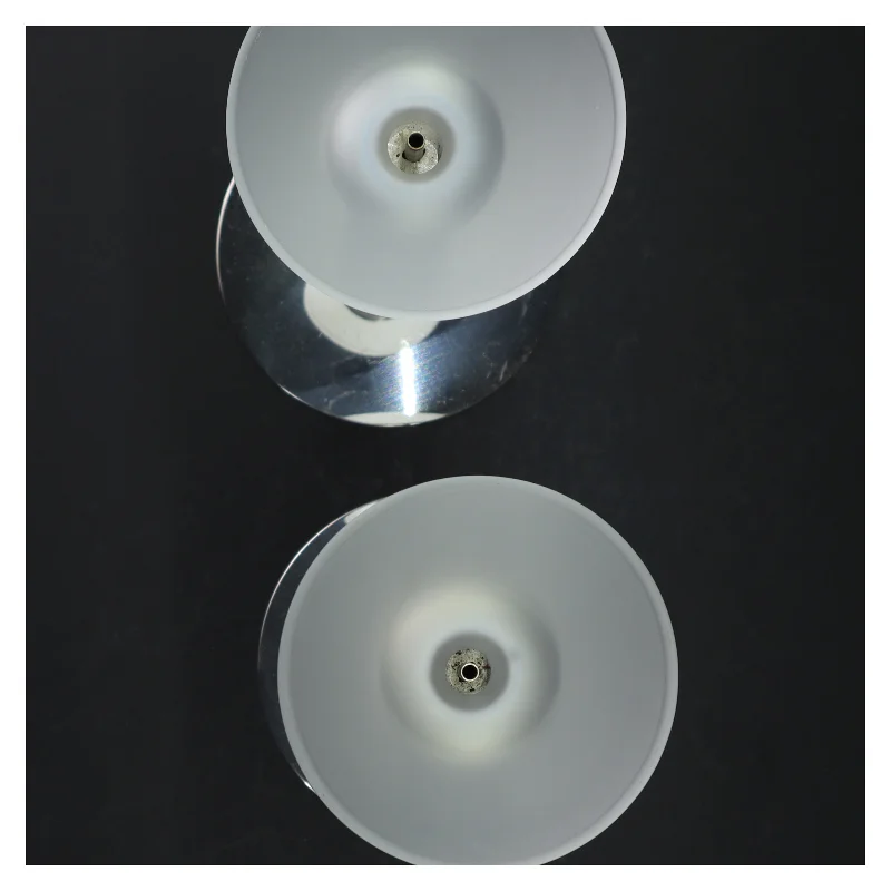 Sæt af lysestager  fra menu (str. 22 cm. 11,5 cm i diameter)