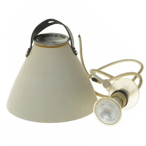 Hvid pendellampe design For The People (str. 16,5x12 cm)