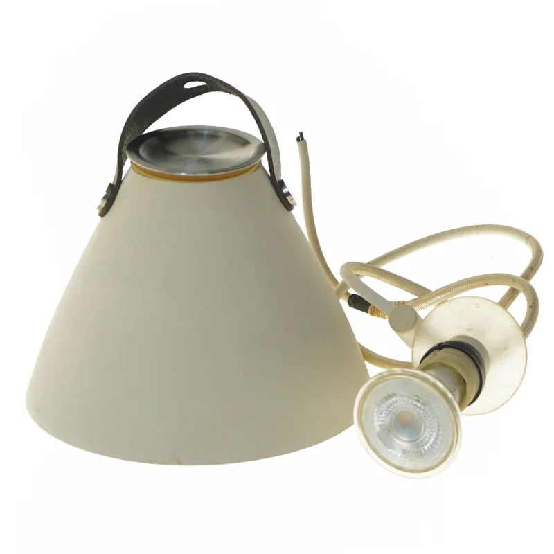 Hvid pendellampe design For The People (str. 16,5x12 cm)