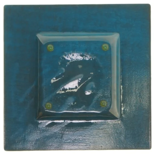 Dekorativ firkantet fad (str. 24,5x24,5 cm)