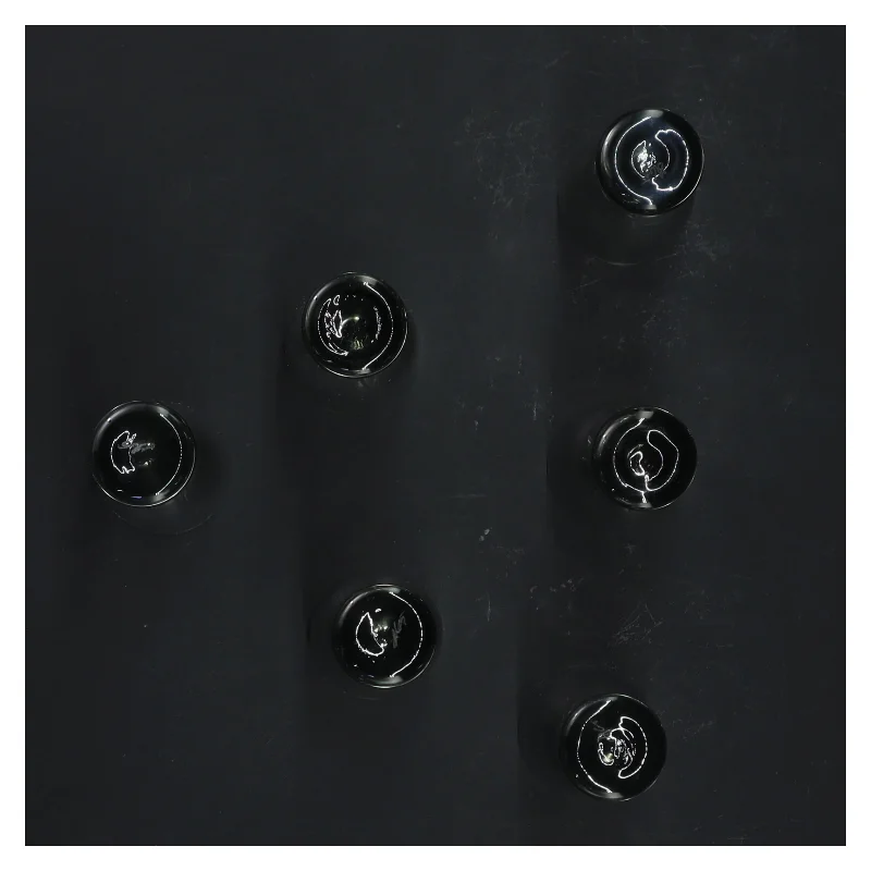 Seks Thule snapseglas (str. 6 stk Ø 3,5 cm længde 8 cm)