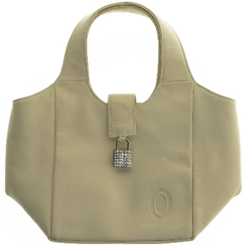 Skuldertaske med lås fra Smith & Canova (str. 30x29 cm)