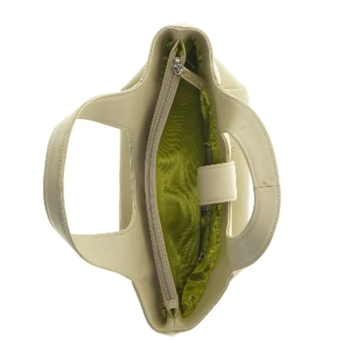 Skuldertaske med lås fra Smith & Canova (str. 30x29 cm)