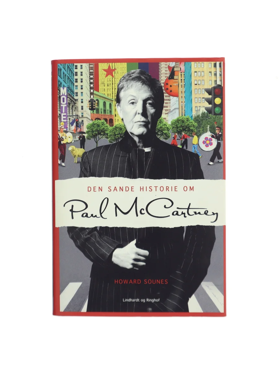 Forsiden af Den sande historie om Paul McCartney af Howard Sounes
