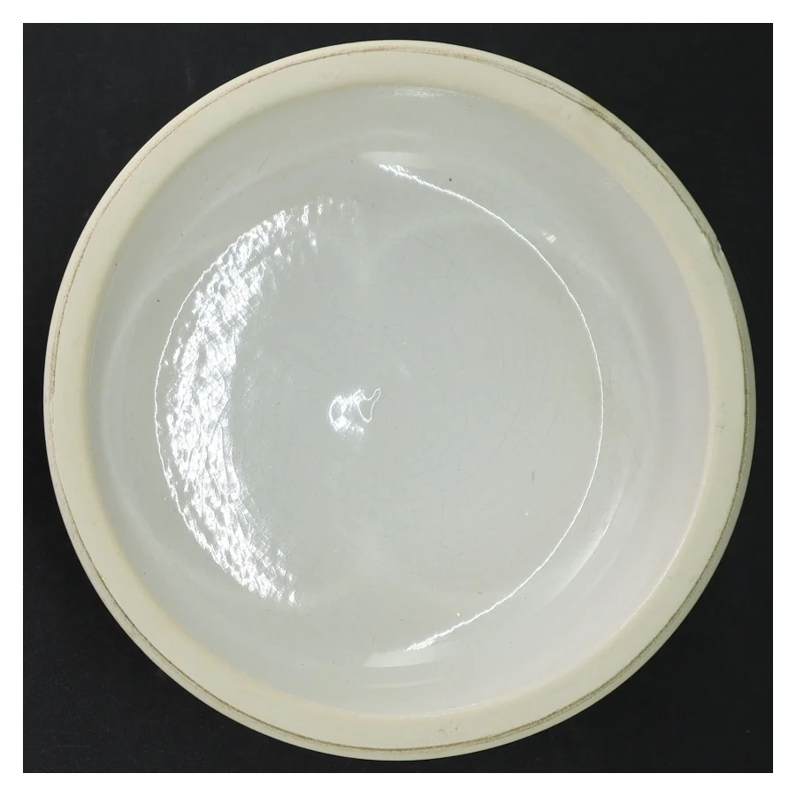 Keramikskål (str. H. 6,5 cm. 16,5 cm)