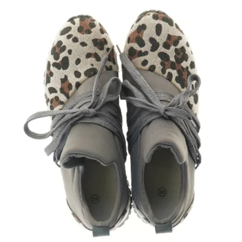 Leopardmønstrede damesko (str. 38 )