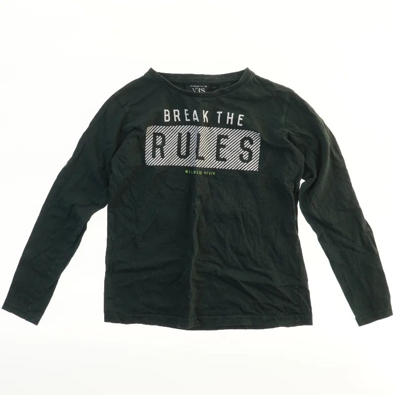 Langærmet T-shirt med print fra VRS (str. 134)