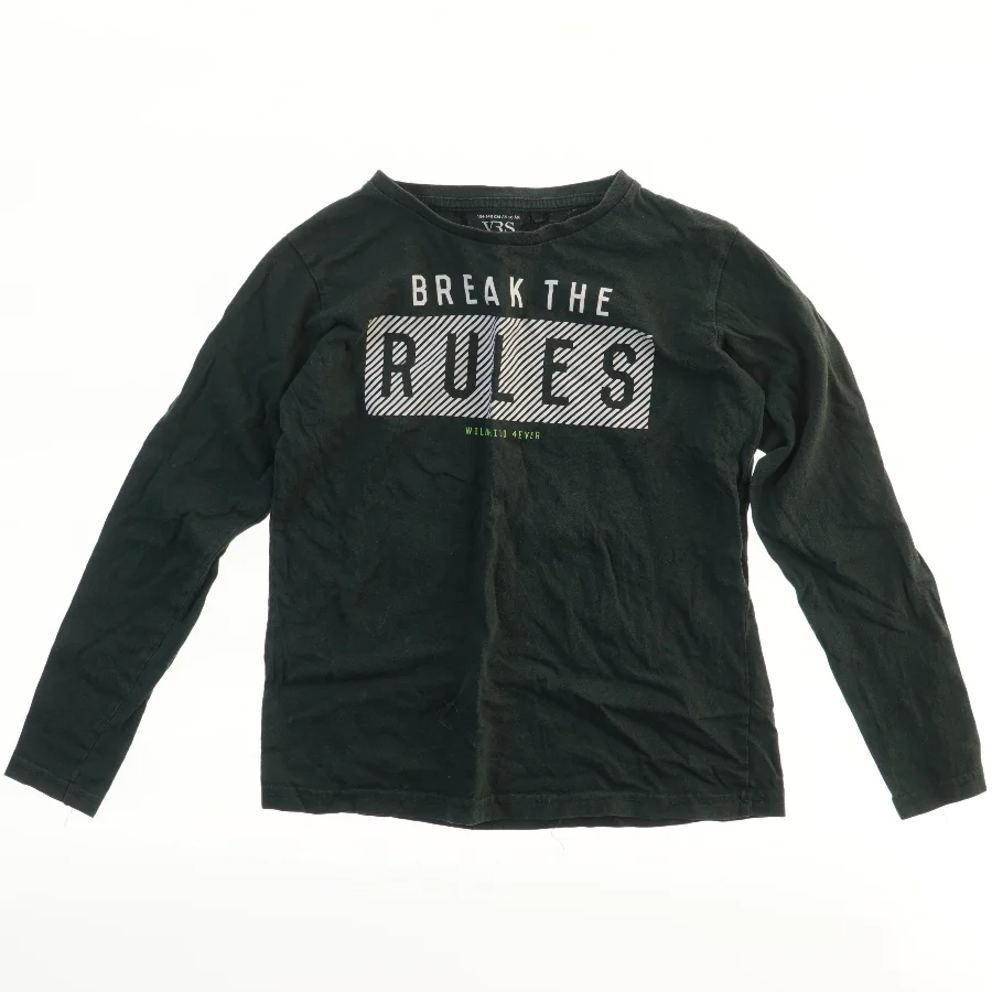 Langærmet T-shirt med print fra VRS (str. 134)