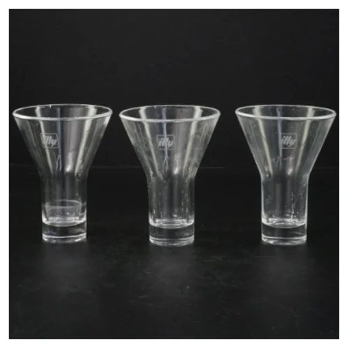 Illy glas sæt, 3 styk fra Illy (str. 12 cm. 3 styk)