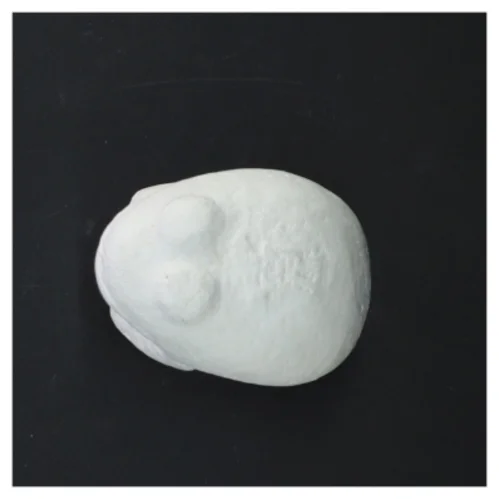 Dekorativ skulptur af frø (str. 8 cm)