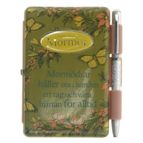 Lommelygte med blok fra H&H (str. 10x7 cm)