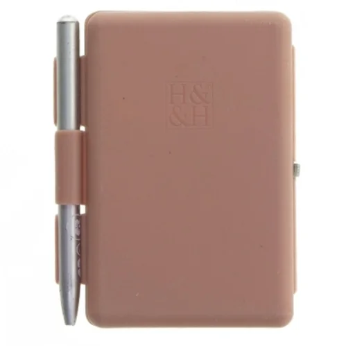 Lommelygte med blok fra H&H (str. 10x7 cm)