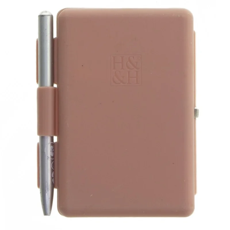 Lommelygte med blok fra H&H (str. 10x7 cm)