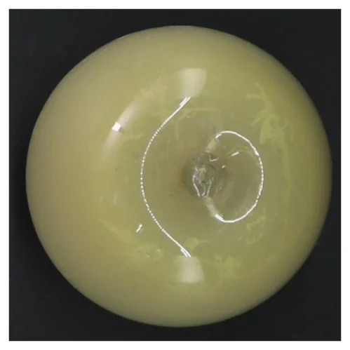 glasvase fra glasmagerne (str. H. 8,5 cm ø. 7,5 cm)