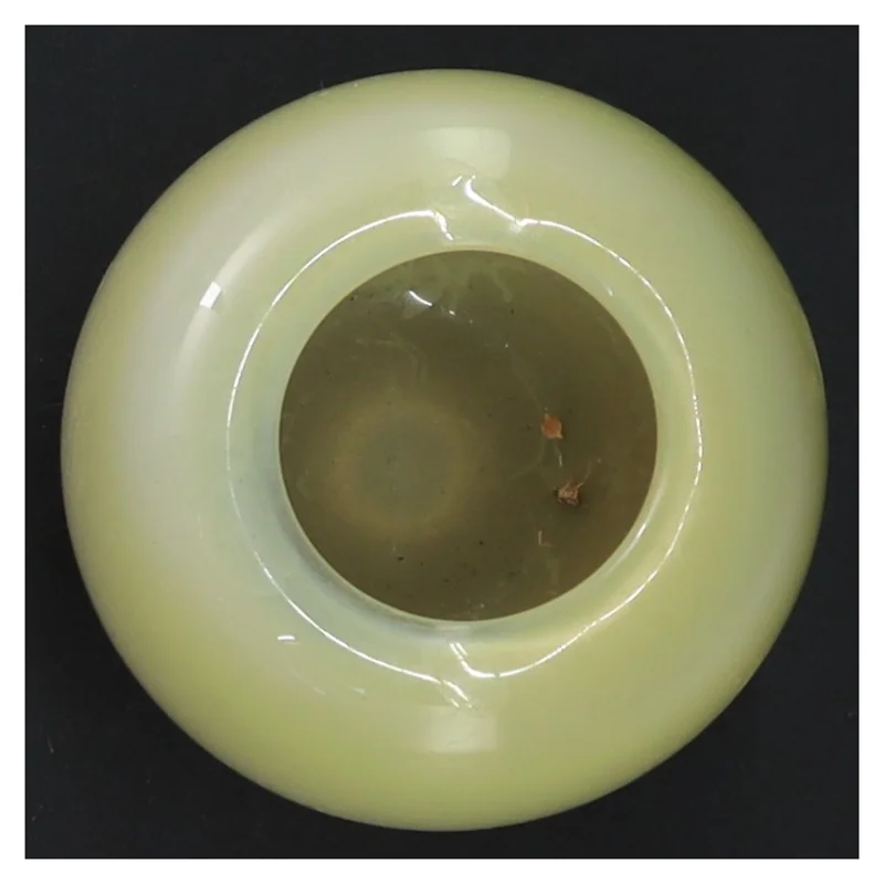 glasvase fra glasmagerne (str. H. 8,5 cm ø. 7,5 cm)