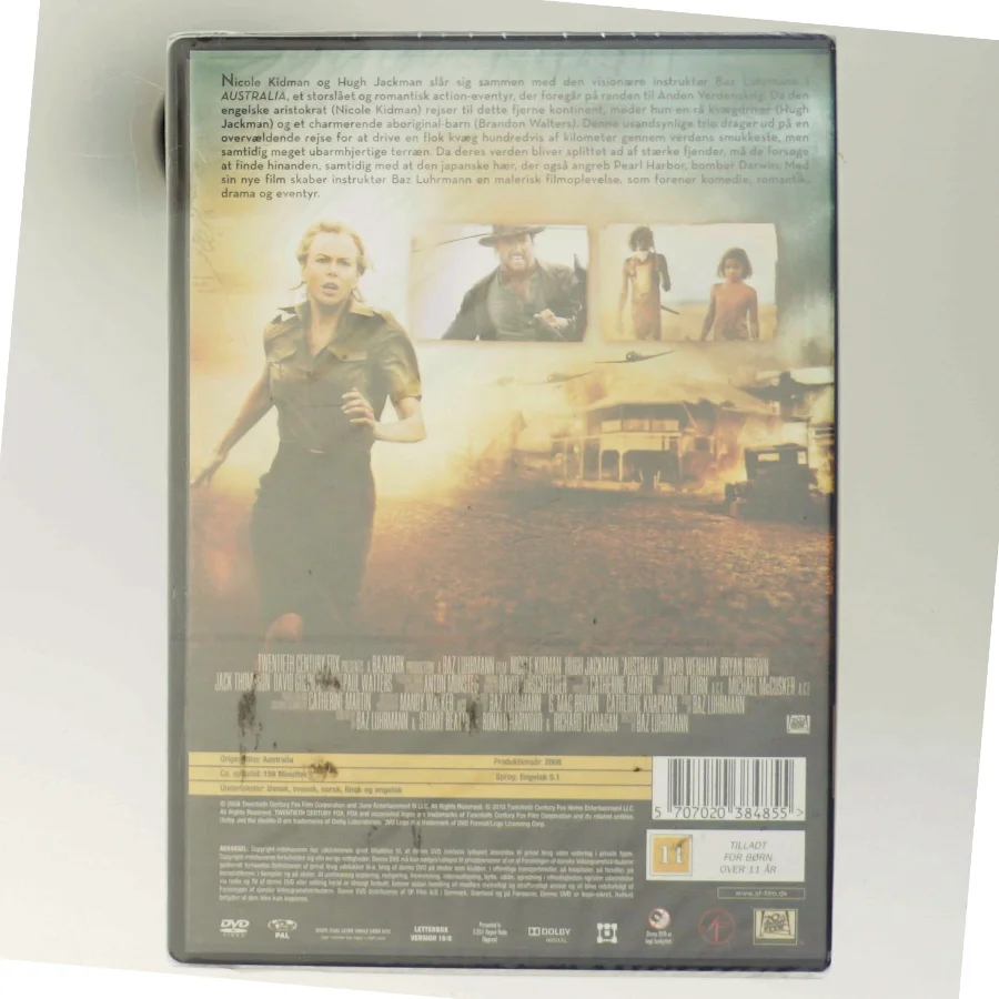 Australia med Nicole Kidman (DVD)