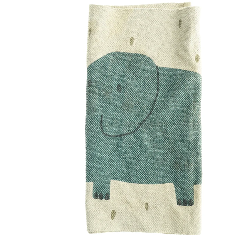 Barnetæppe med dyre og solmotiv fra Roommate (str. 71 x, 140 cm)