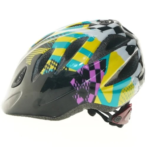 Cykelhjelm med farvet mønster fra Giro (str. 50-54 cm)