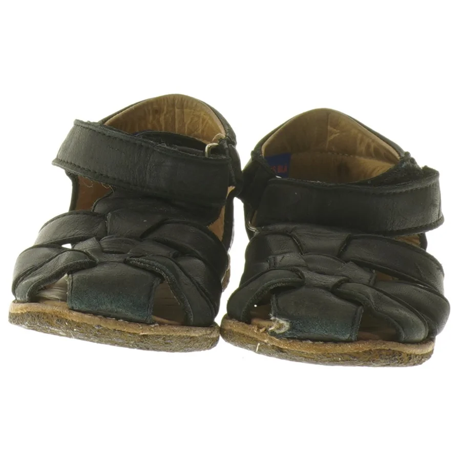 Børnesandaler i læder fra Angulus (str. 24 )