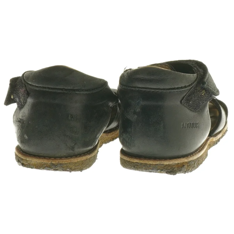 Børnesandaler i læder fra Angulus (str. 24 )