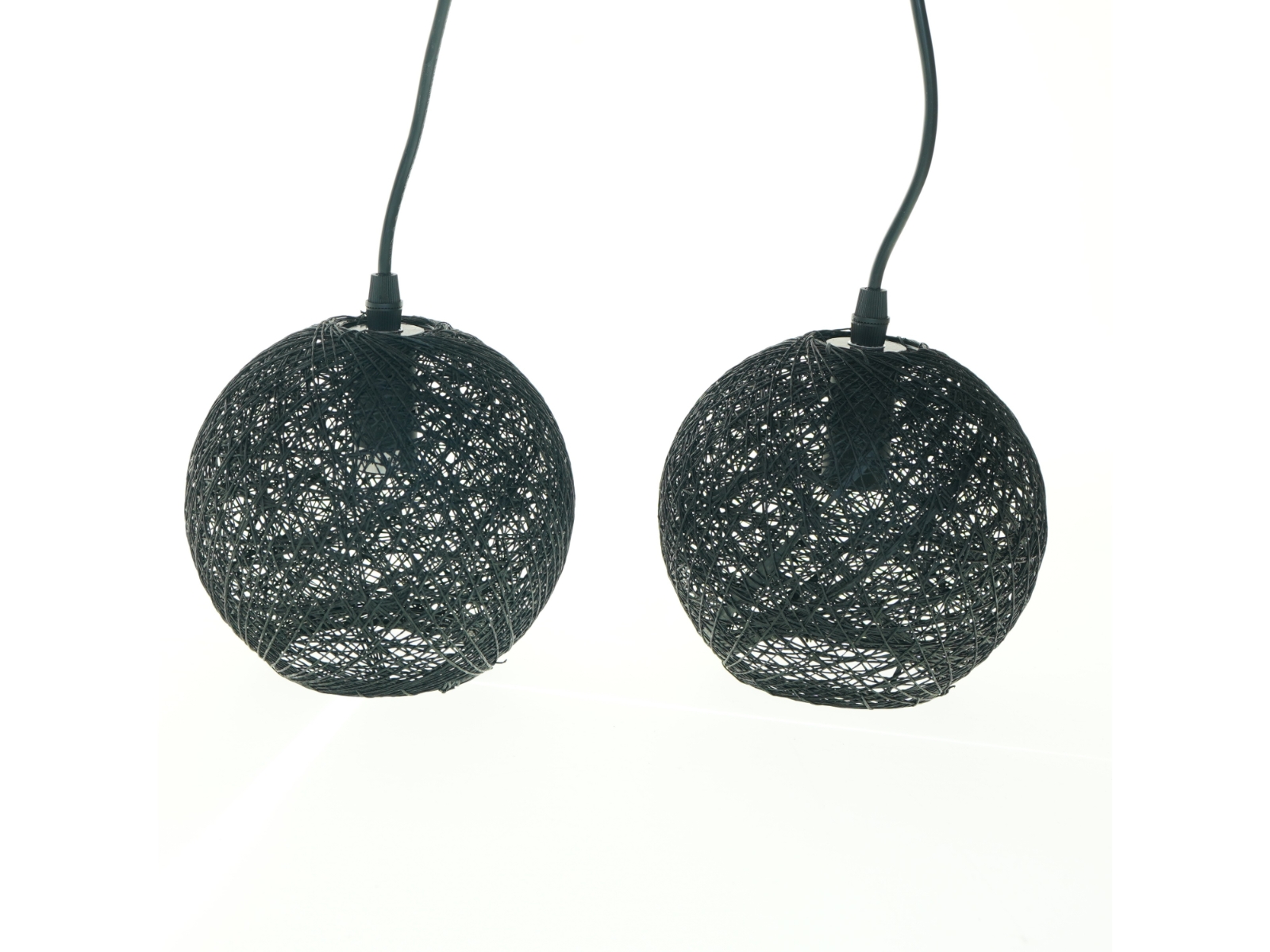 Sort pendellampe fra Design Lights (str. Ø. 16 cm)