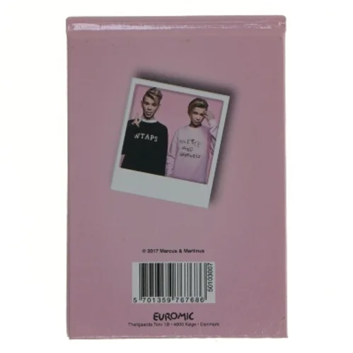 Marcus & Martinus skitsebog (str. 12x8 cm) fra Euromic