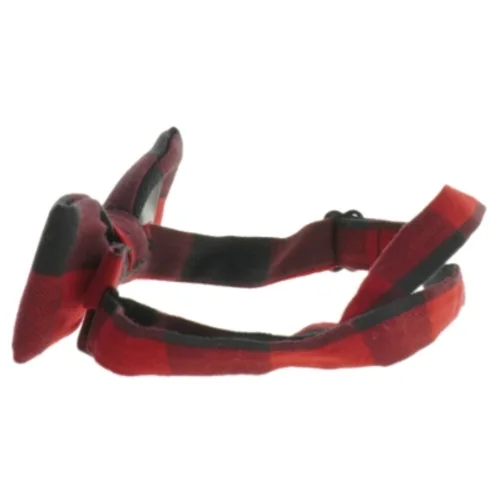 Rød og sort ternet butterfly fra H&M (str. Ø 12 cm)