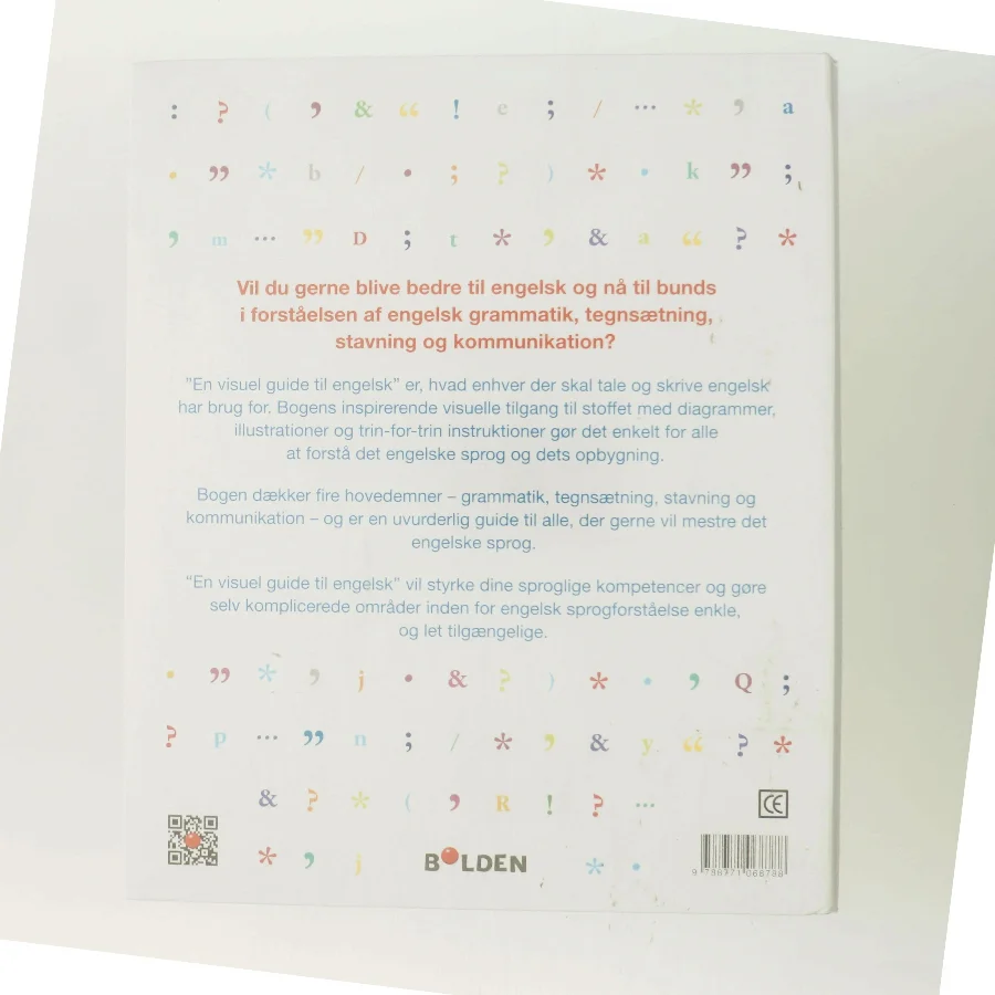 En visuel guide til engelsk : grammatik, tegnsætning, stavning, kommunikation af Carol Vorderman (Bog)